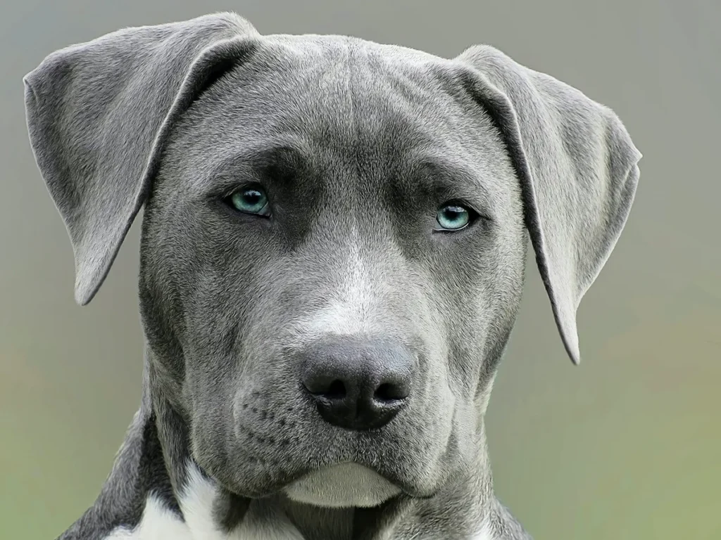 an elderly dog